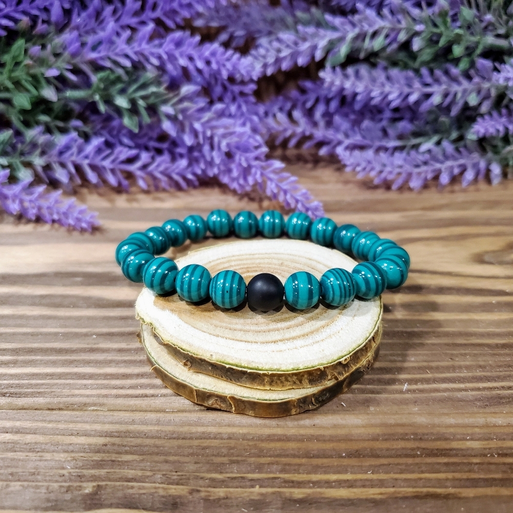 Malachite Gemstone Bracelet